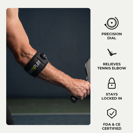 Precision Dial Elbow Brace — Pickleball & Tennis Support